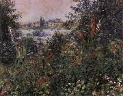 Claude Monet Fleurs a Vetheuil oil painting reproduction